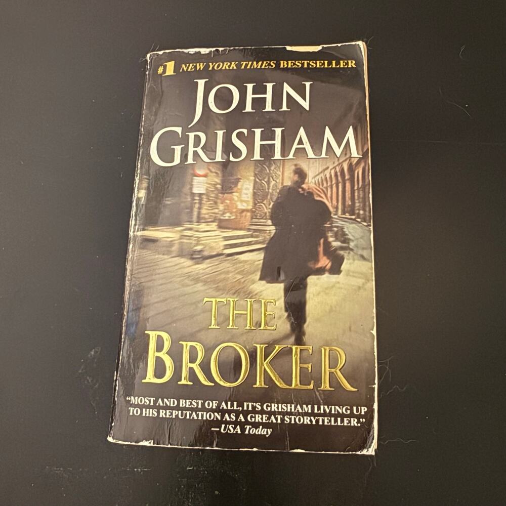 The Broker by John Grisham Mass Market Paperback Legal Thriller Book